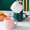 Керамическая кружка для кофе, креативная скандинавская чашка ручной работы с кольцом-ручкой, молочные чашки для завтрака, офисные и домашние чайные чашки, фарфоровые кружки, посуда для напитков, подарок