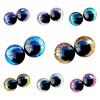 10PCS/LOT Cartoon Comical Round Glitter Toy Eyes Glitter Dolls Pupil Eyes  DIY Accessories