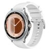 Оригинальный силиконовый+кожаный ремешок для Samsung Galaxy Watch 8 Classic 46 мм Удобный браслет Galaxy Watch 8 40 мм 44 мм Браслет на запястье