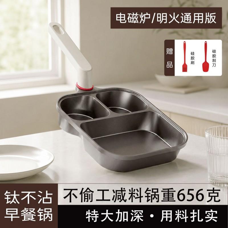 Titanium Ceramic Nonstick Frying Pan 10-inch Multi-Use Kitchen Cookware Eggs Steaks Burgers Breakfast