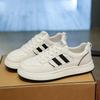 Little White Shoes Women's Spring and Autumn New Versatile Thin Flat Bottom Soft Sole Light Student Leisure Sports Board Shoes Women's