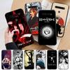 AD88 Death Note Black Case for iPhone 16 15 Plus 14 13 12 11 Pro 8 7 6S SE 5S X XR XS Max Realme C30 C33 C31 9I Huawei Y8P Y9 Sofe Cover