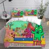 Game Burrito Bison Bedding Sets Quilt Bed Cover Comforter Duvet Cover Pillow Case 2-3 Pieces Sets Kids Adult Bedroom Decoration