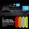 AAVU1 4pcs Reflective Car Accessories Door Sticker Safety Tape Inside Auto Accessories For Benz AMG W213 W124 W108 W126 Exclusive W204