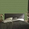 Christmas Damask Olive and Lime Wallpaper 50x1000