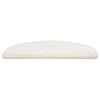 Self Adhesive Stair Protectors 15 pcs White 80 x 24.5 x 3.5 cm