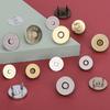 10Sets/lot Magnetic Snap Fasteners Clasps Buttons Handbag Purse Wallet Craft Bags Parts Accessories Adsorption Buckle 14mm