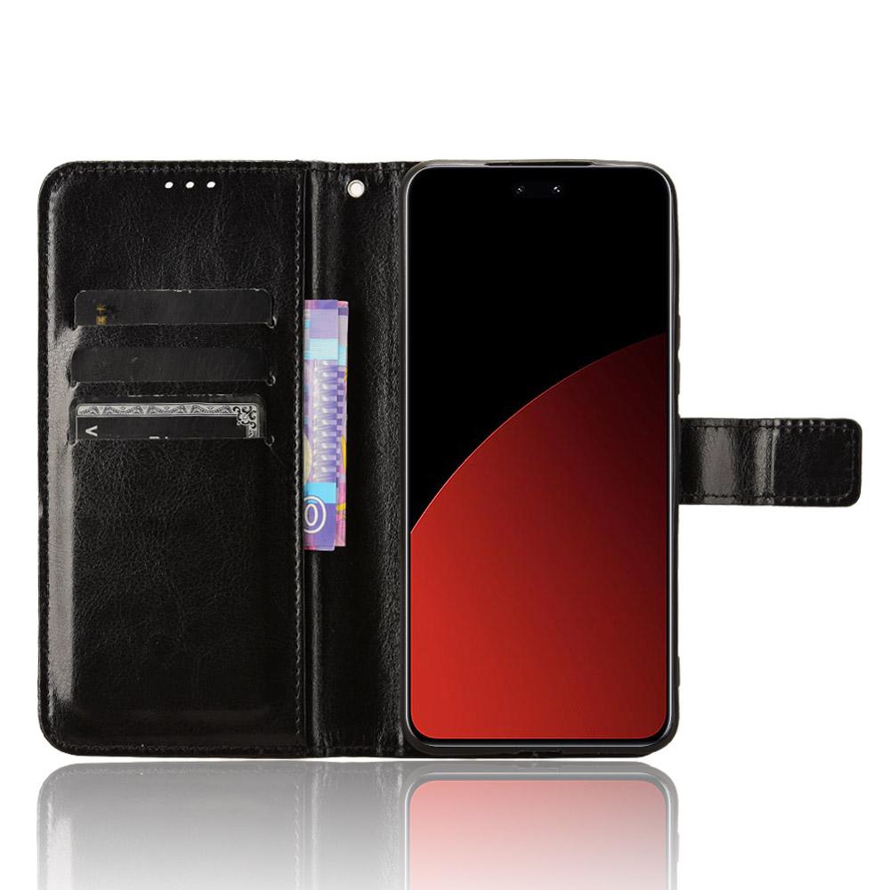Для Xiaomi Civi 4 Pro 5G/14 Civi 5G Чехол-кошелек Текстура Crazy Horse Складная подставка Кожаный чехол для телефона