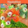 Carrots Scallions Jinnew Cartoon Vegetables Overlapping Plush Keychains Dolls