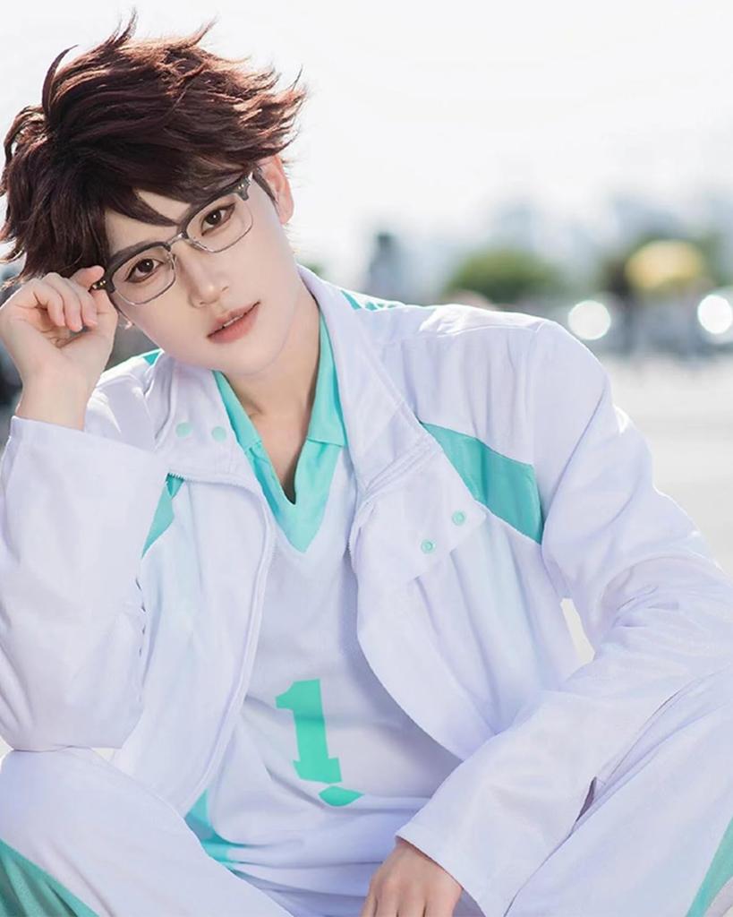 Aoba Johsai High School Cosplay Featuring Oikawa Kindaichi Kunimi Hanamaki Matsukawa Yahaba Watari and Kyotani Long Sleeve Student Unisex Costume