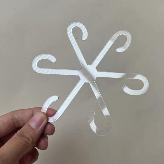 Крючки для поддержки стеблей растений Акриловые держатели для лозы растений Водонепроницаемые крючки для стеблей растений Треллис