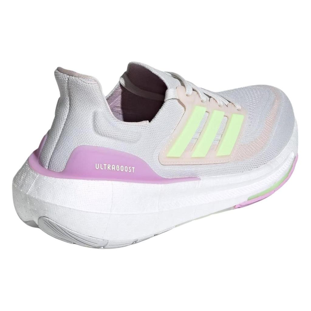 Adidas Ultraboost Light Comfort Sports Shock-Absorbing Wear-Resistant Waterproof Low-Top Training Running Shoes Women Sneakers Gray Teal Purple IE3337
