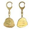 Pekingese, Pekinese, Peke - Gilded Key Ring with Dog, Handbag Decoration, Luxury Accessory by Brand