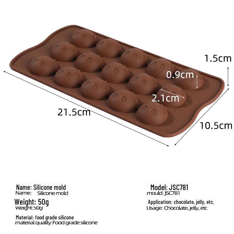 Форма для шоколада из пищевого силикона - легкосъемный инструмент для выпечки тортов и печенья своими руками