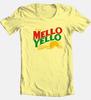 Футболка Mello Yello Винтажный логотип 1970-х ретро-дизайн Хлопковая графическая футболка Унисекс футболка