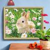 5D Алмазная картина Полный круглый дрель Животное Алмазная вышивка Продажа Кролик Вышивка крестом