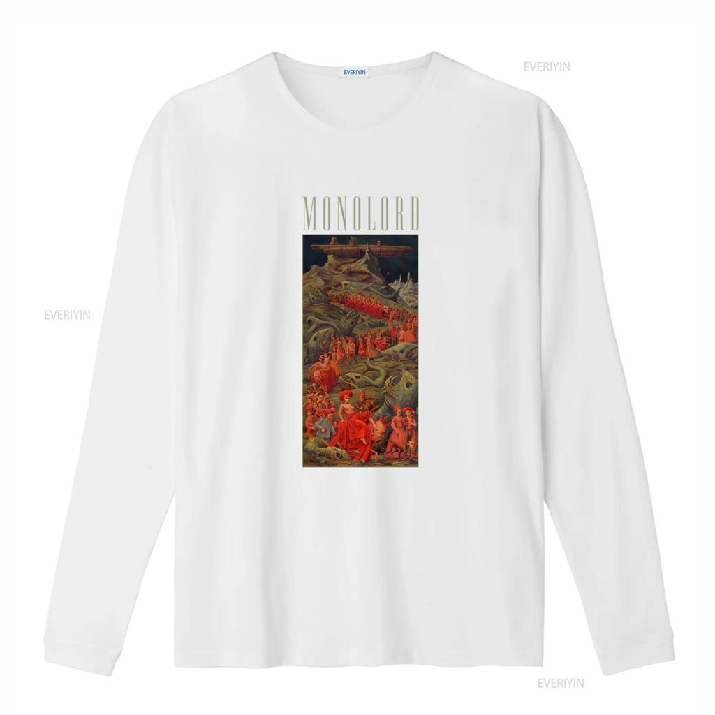 Monolord IM Staying Home Футболка с принтом Уникальный дизайн artwork для мужской моды винтажная стираная универсальная эластичная дышащая