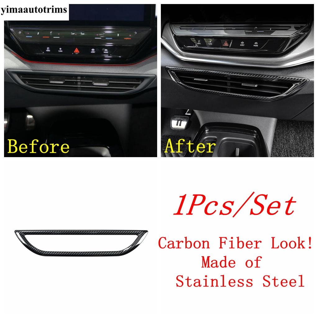 Head Lamp / Water Cup / Rear Trunk Button / Central Air AC Outlet Vents Trim Accessories For VW Volkswagen ID.4 ID4 - 2025