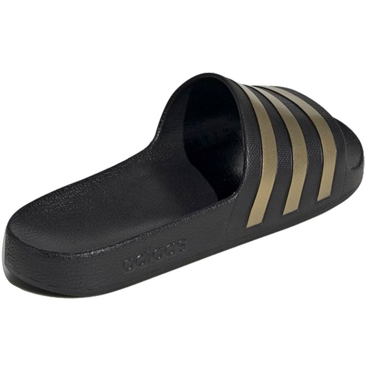 adidas Кроссовки унисекс Adilette Aqua Slides Black Gold Metallic Core-Black EG1758