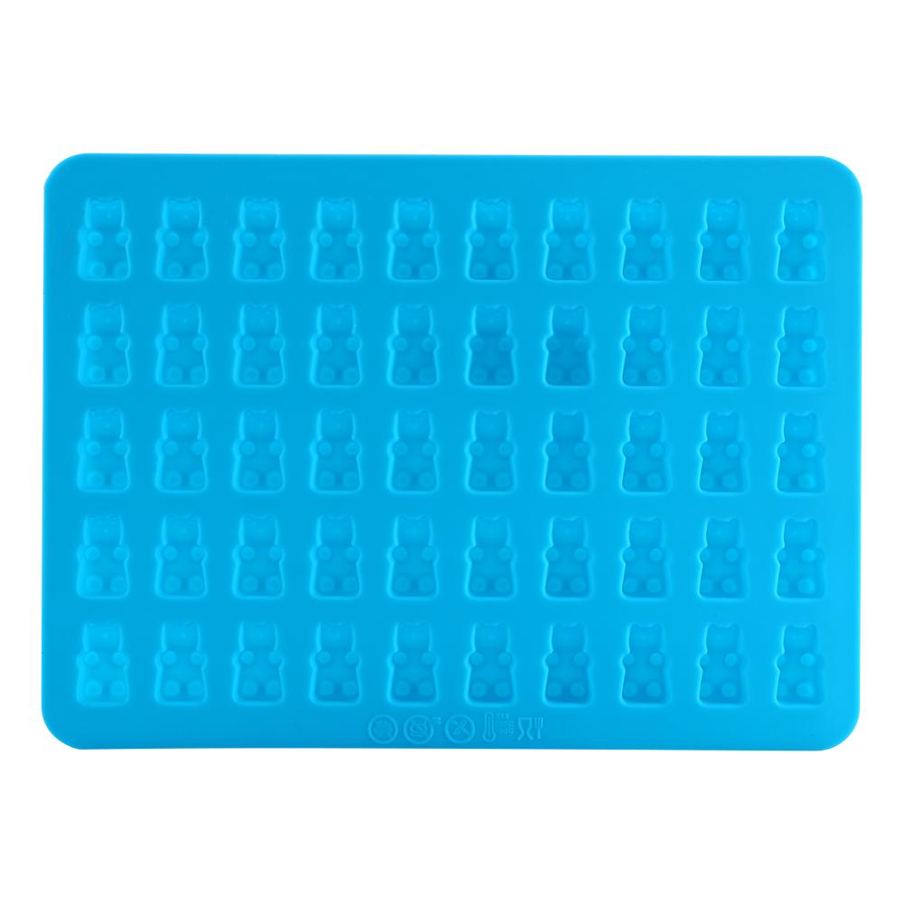 50 Gummy Maker Cavity Bear Mold Novelty Silicone Chocolate Candy Ice New Tray XL