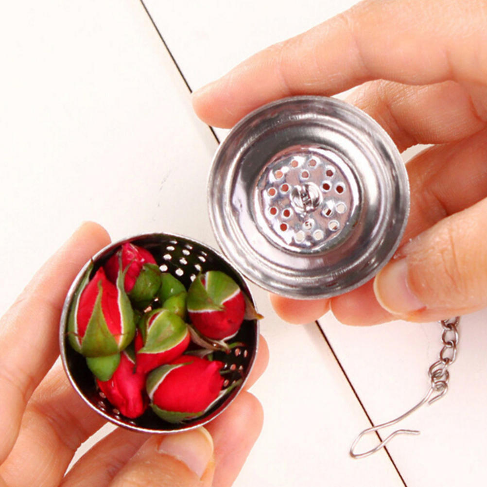 Поп-чайники из нержавеющей стали, чайная сфера с фиксатором в форме яйца для специй, шариковая сетка, заварочный чайник, ситечко для чая