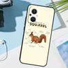 Squirrel Cute Animals Cover For OPPO Reno 7 8 Lite 10 12 13 14 Pro 11 F 12F 13F 14F OPPO Find X8 X5 X6 X9 Pro Case