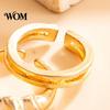 Daily Wear Rings 4Pcs Faux Baroque Pearl Toe Ring Set, Non Tarnish Open Metal for Women, Adjustable Golden Plated Foot Jewelry Women Bands