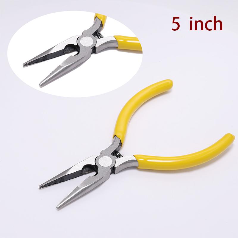 Мини-плоскогубцы DIY Маленькие инструменты для ювелирных изделий 5 дюймов Диагональные плоскогубцы Круглые Изогнутые Иглогубцы Кусачки Рукоделие Бисероплетение Ручная работа