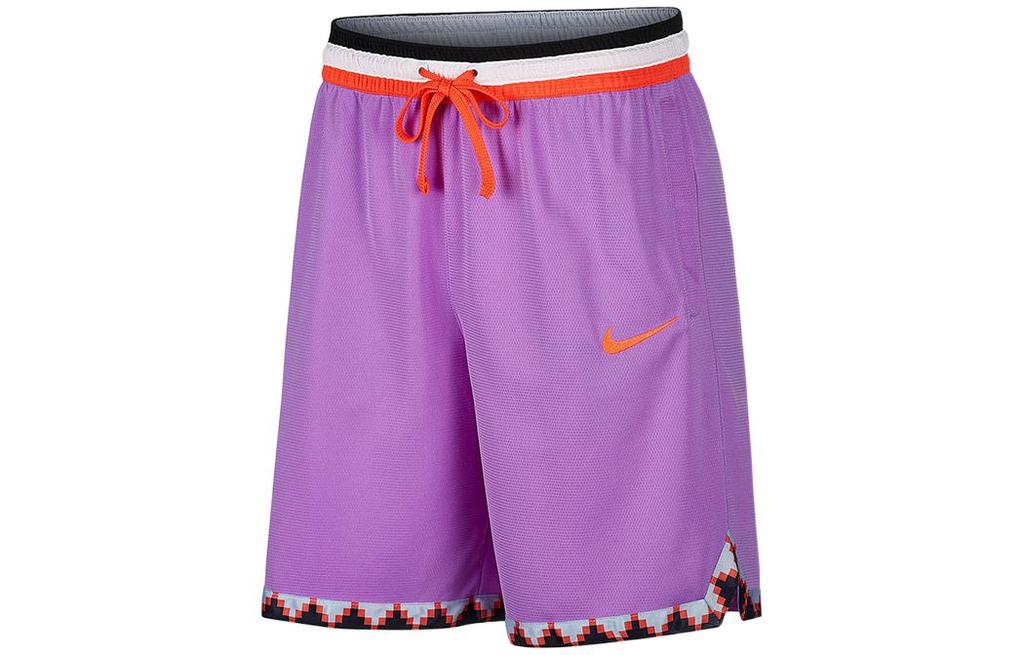 Nike Баскетбольные шорты мужские фиолетовые AT3151-505