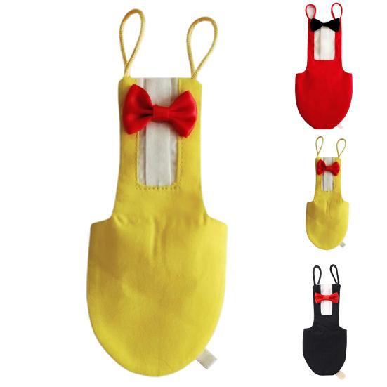 Костюм для полетов попугая Yousheng в западном стиле, Косплей, Мягкий, безопасный для кожи, Подгузники для птиц и попугаев с галстуком-бабочкой, Реквизит для фото