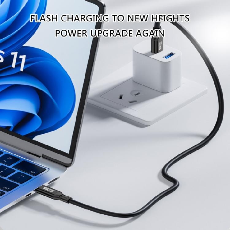 Зарядный кабель USB-C 20V5A 100W, кабель для быстрой зарядки, кабель для передачи данных, поддержка OTG, скорость передачи данных 20 Гбит/с.