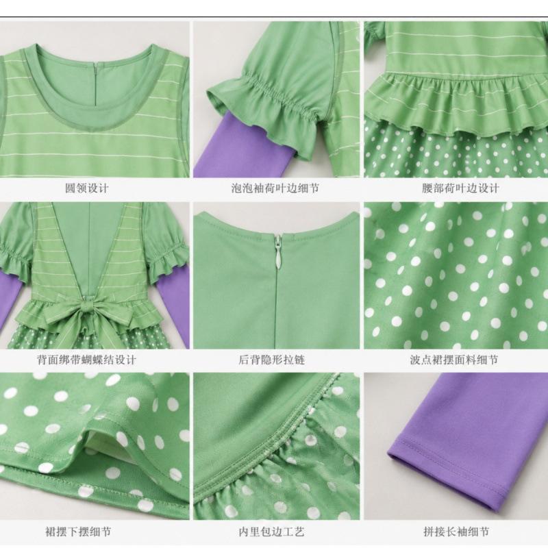 Toy Story cos Bonnie Cosplay Kids Cosplay Show Princess Dress Halloween Costume
