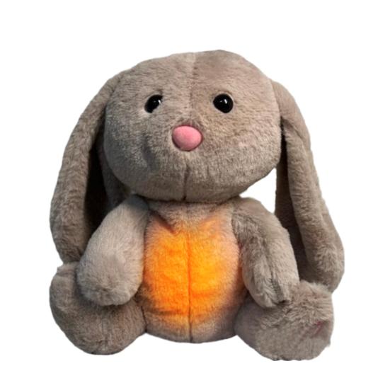 Мягкая кукла с музыкой очаровательный внешний вид на батарейках эмоциональная поддержка кролик слон животное плюшевая игрушка для детей