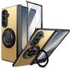 Магнитный чехол для Galaxy Z Fold 8/7 и Z Flip 7 с поворотной подставкой и защитной пленкой