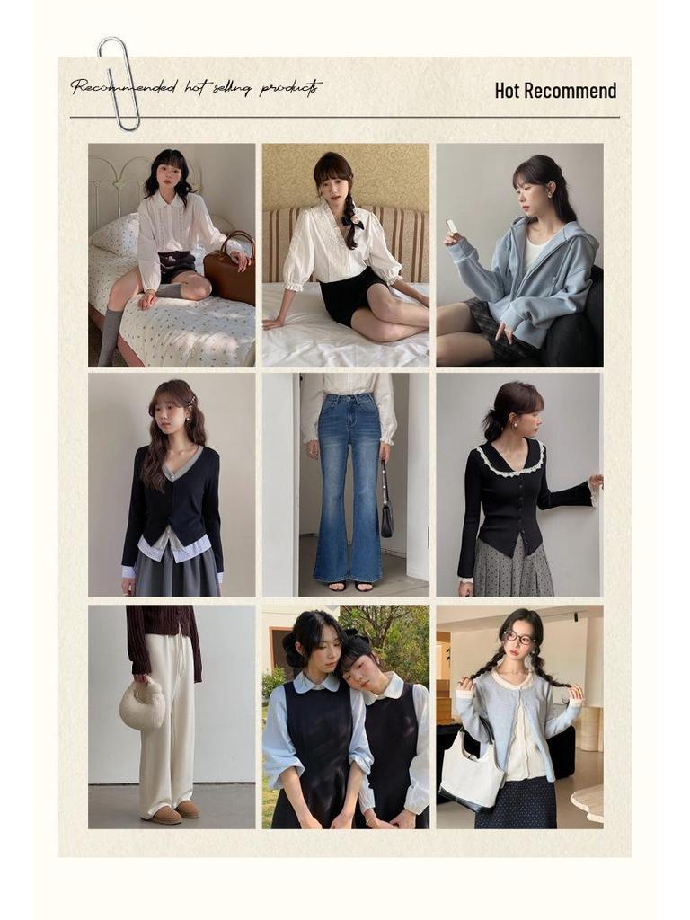 Ge Ming Women's Retro High-Waist Irregular Plaid Mid-Length Skirt for Spring, W442C