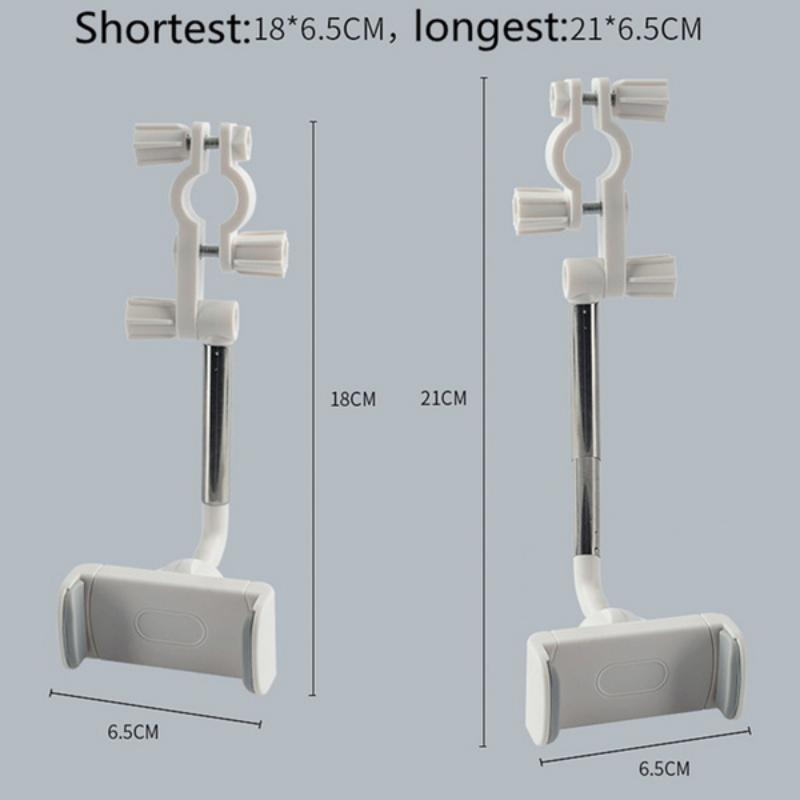 Universal Car Phone Holder 360 Degree Rotatable GPS Navigation Bracket Rearview Mirror Hanging Clip Bracket Cell Phone Holder