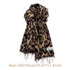 Windproof Tassels Shawl Leopard Lady Scarves Wraps Fashion Winter Warm Scarf  for Women Man