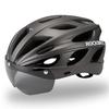 ROCKBROS Bicycle Road CE Ultra High Magnetic Goggles с регулируемым шлемом для езды на велосипеде, для взрослых, для велосипеда, сертифицированный, легкий, жесткий, дышащий,