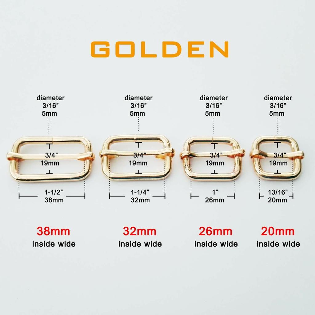 5 шт. металлическая лямка для сумки с пряжкой, регулятор слайдов, регулируемые квадратные кольцевые пряжки