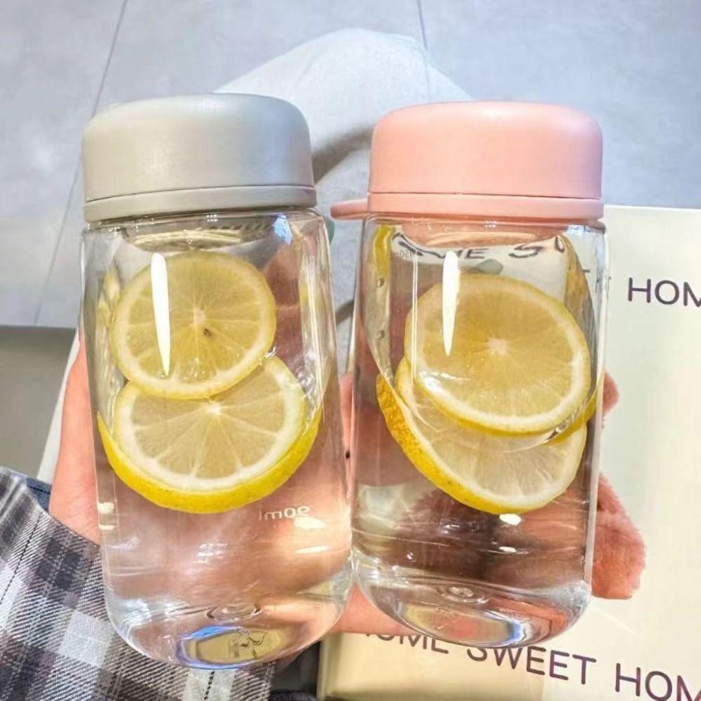 With Portable Lanyard Sports Water Cup 400/550ml Water Bottle INS Student Water Cup Outdoor Sports