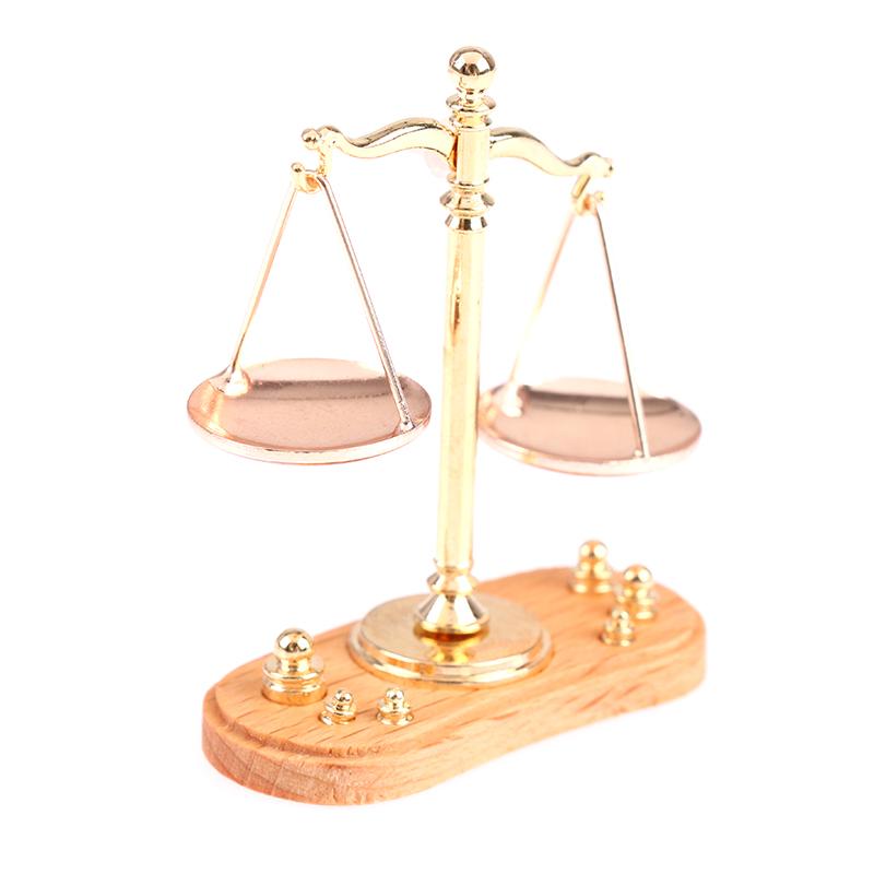 1/12 миниатюрные аксессуары для кукольного домика, мини-балансовая модель, игрушка для украшения