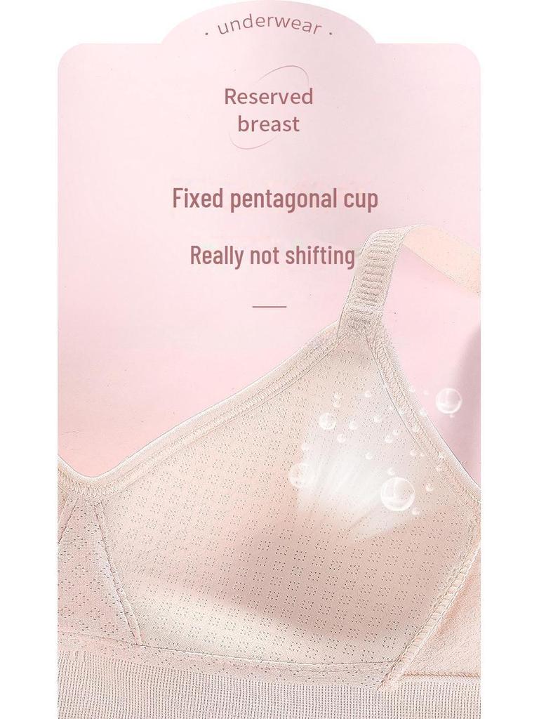 Удобный бюстгальтер Jiasifang 0982 с бесшовными чашечками для учеников младших классов - дизайн с треугольными чашками