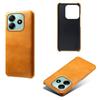 For Xiaomi Redmi Note 14 5G Case Calf Texture PU Leather Hard PC Protective Phone Cover