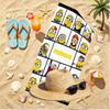 Minions Print Beach Towel, Versatile Lightweight Absorbent Beach Towel for Pool Surf Yoga Bathroom, Perfect Birthday Holiday Gift