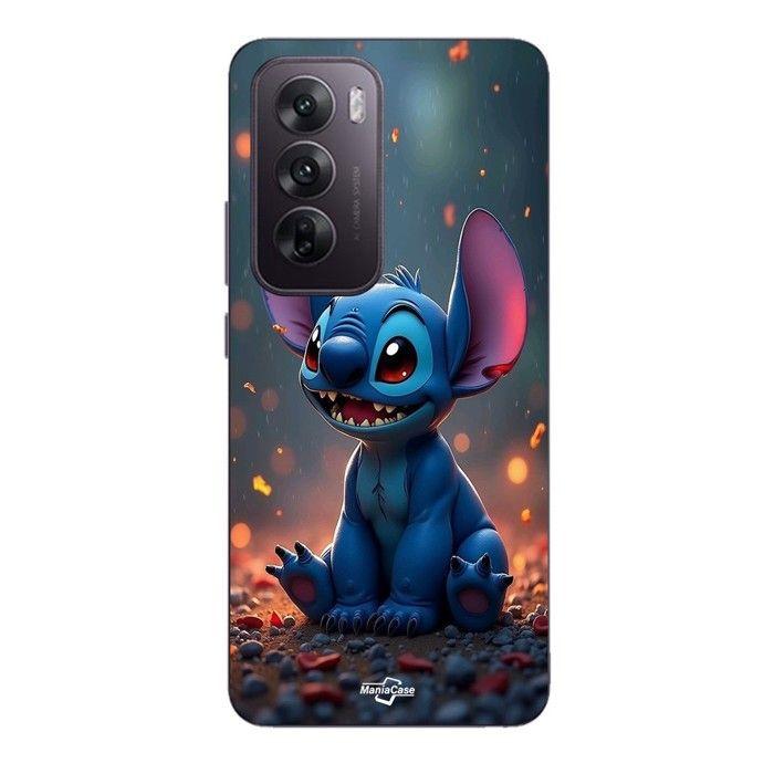 Coque Pour Oppo Reno 12 5g Stitch mignon 3D art Maniacase
