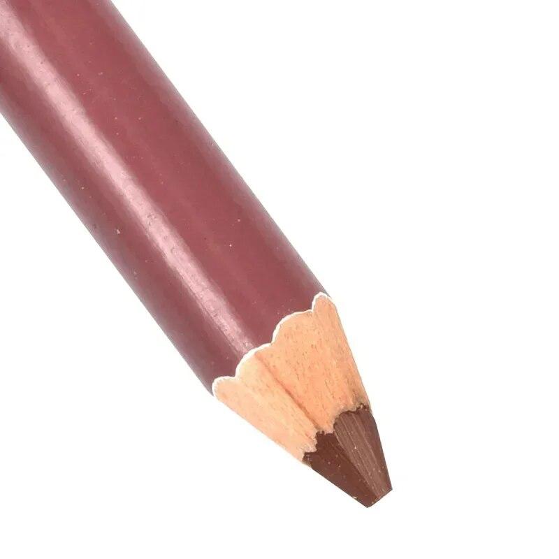 39Color Wood Lip Liner Водостойкий женский очаровательный карандаш для губ Макияж женский стойкий косметический инструмент Мягкий карандаш