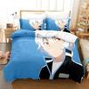 Osamu Mikumo World Trigger Bedding Set Printed Bed Set With Pillowcase Duvet Cover Soft Queen King Size Bedclothes Home