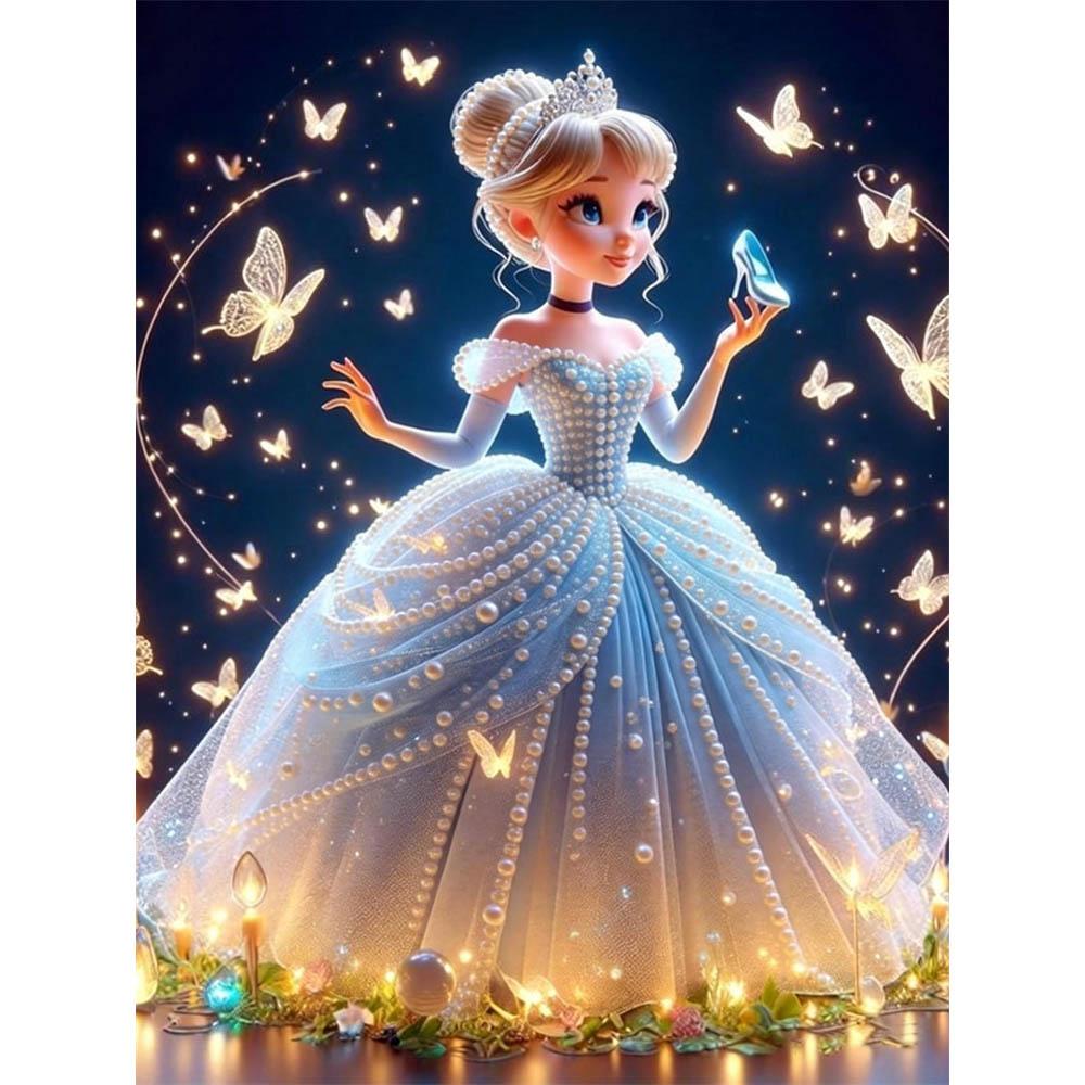 Пазл Disney Золушка «Сверкающая Бабочка, Звезда и Жемчуг» Ручная Работа Декоративное Украшение Подарок Может Быть Использован Как Предмет Домашнего Декора