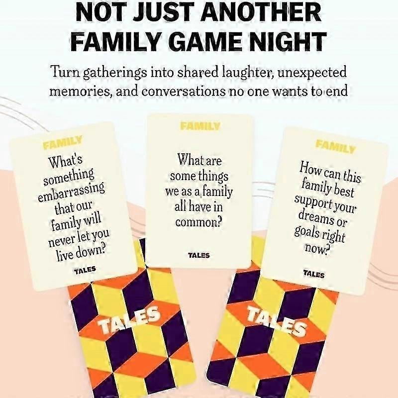 150 Conversation Starter Cards Family Edition for Family Gathering Party Travel