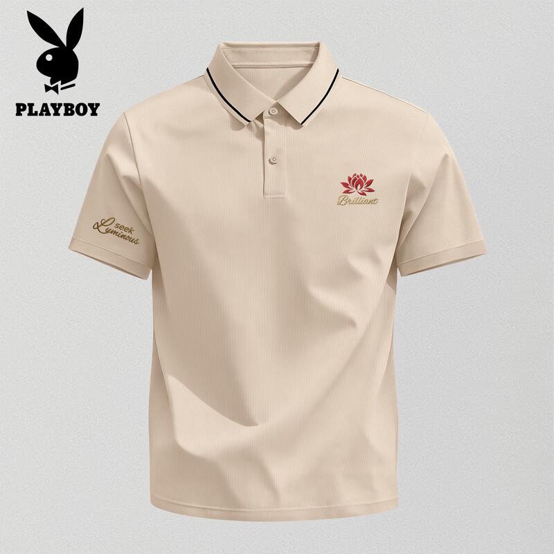PLAYBOY Мужская свободная футболка-поло